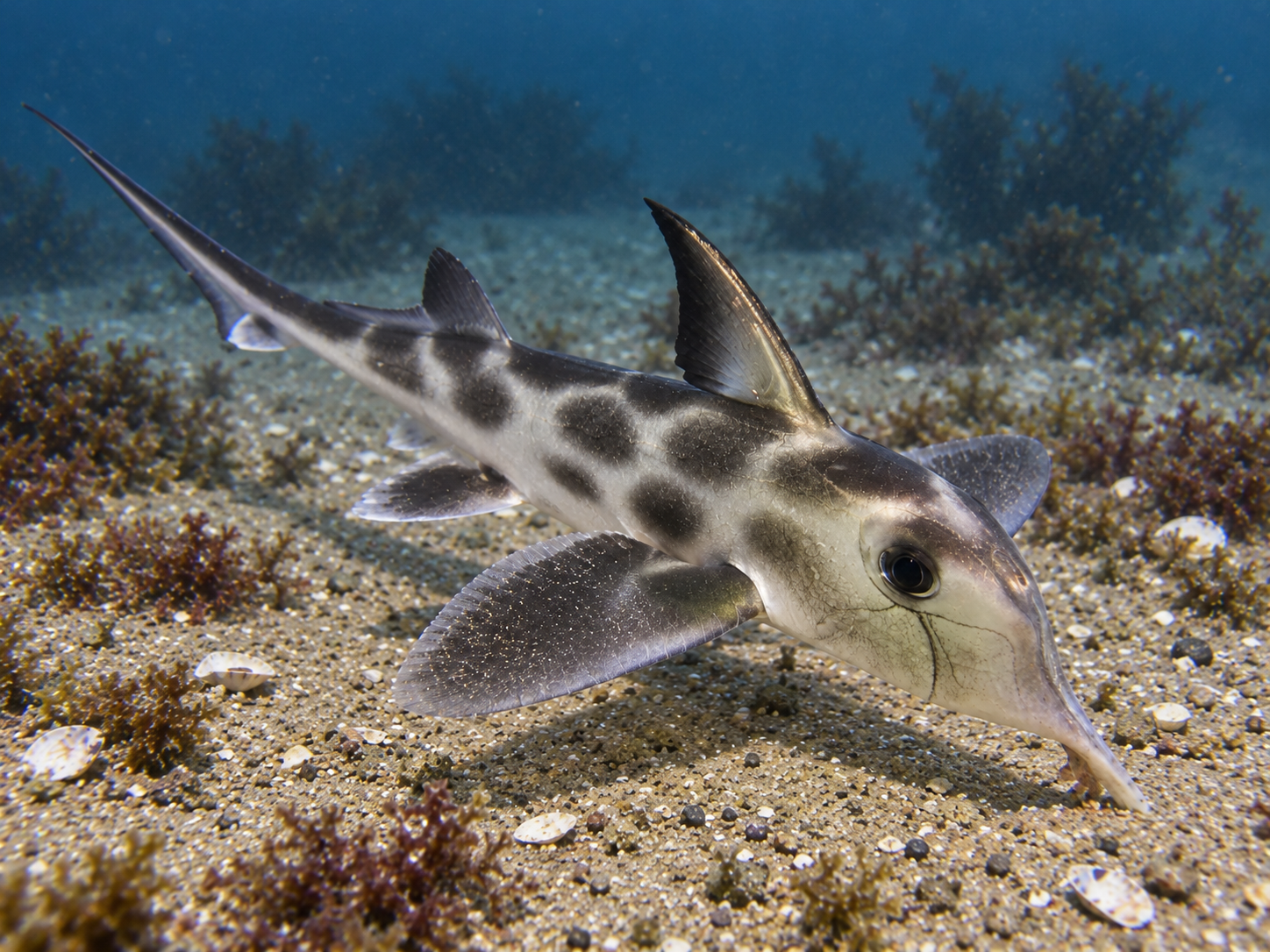 Pesca de Pez Gallo (Callorhinchus callorynchus)