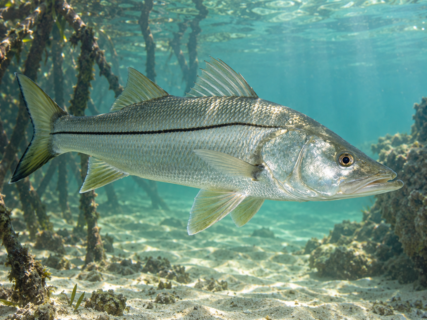 Pesca de Róbalo (Centropomus spp)