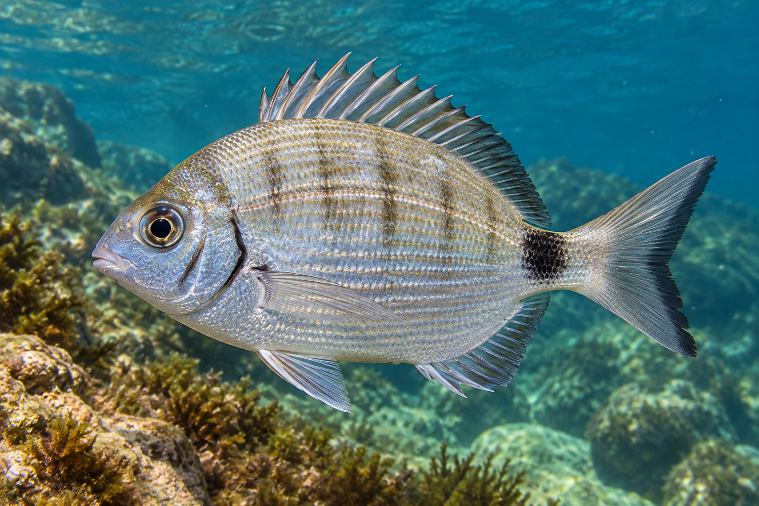 Pesca de Sargo (Diplodus argenteus)