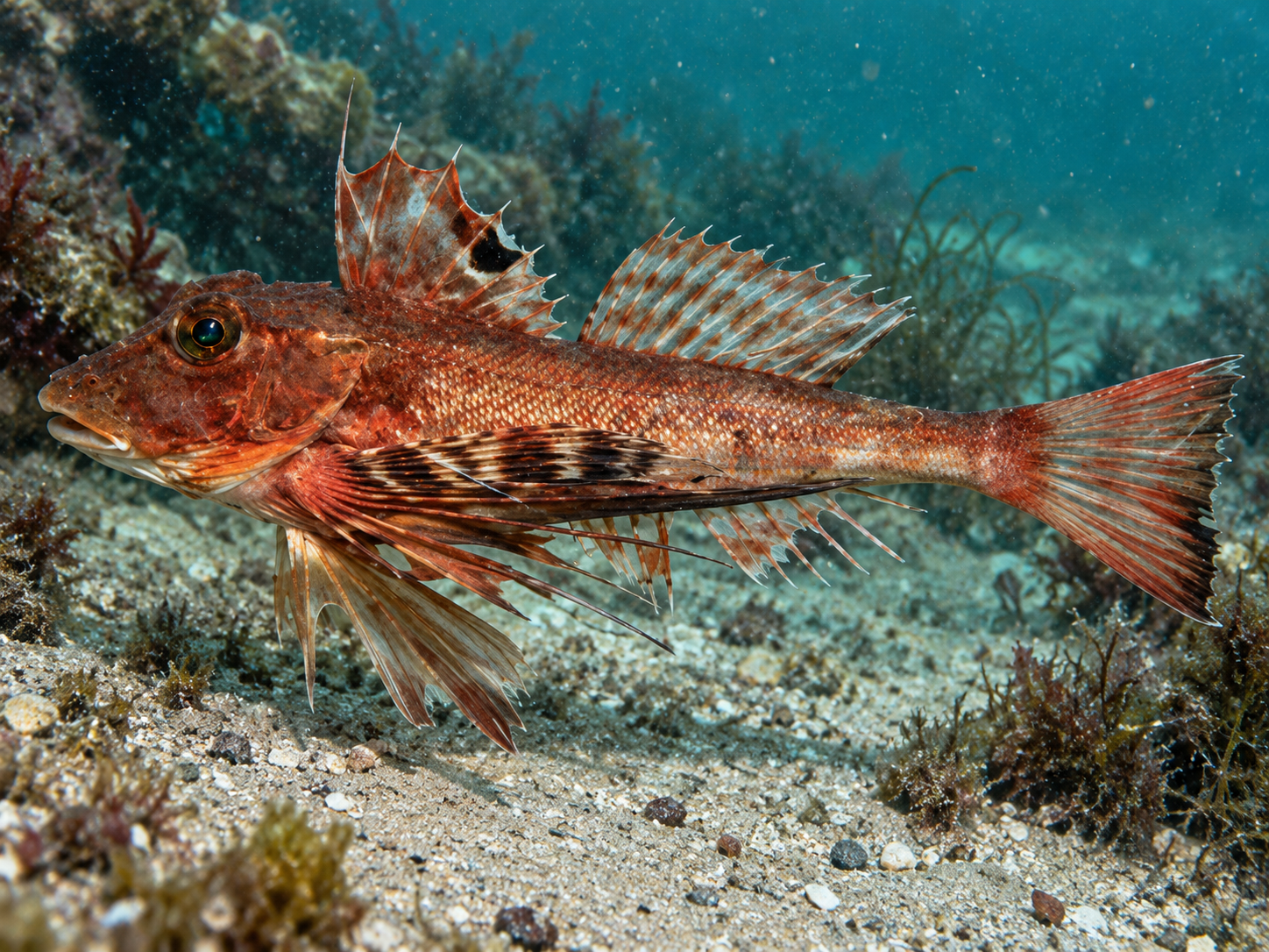 Pesca de Testolín (Prionotus nudigula)