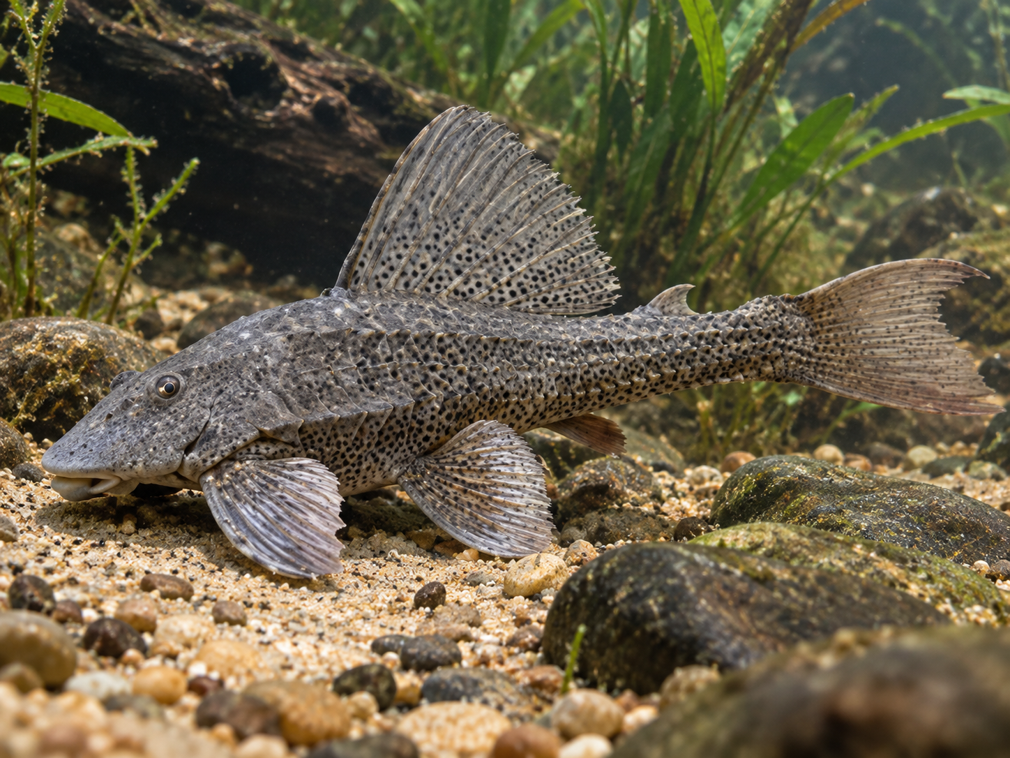 Pesca de Vieja del Agua (Hypostomus commersoni)