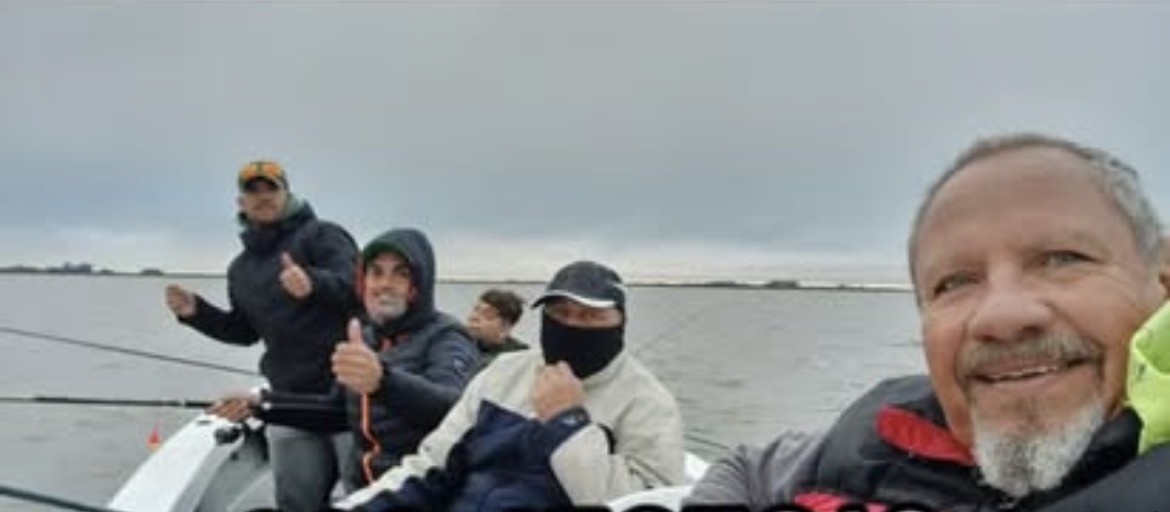 Pesca en Laguna Mar Chiquita, Junín .