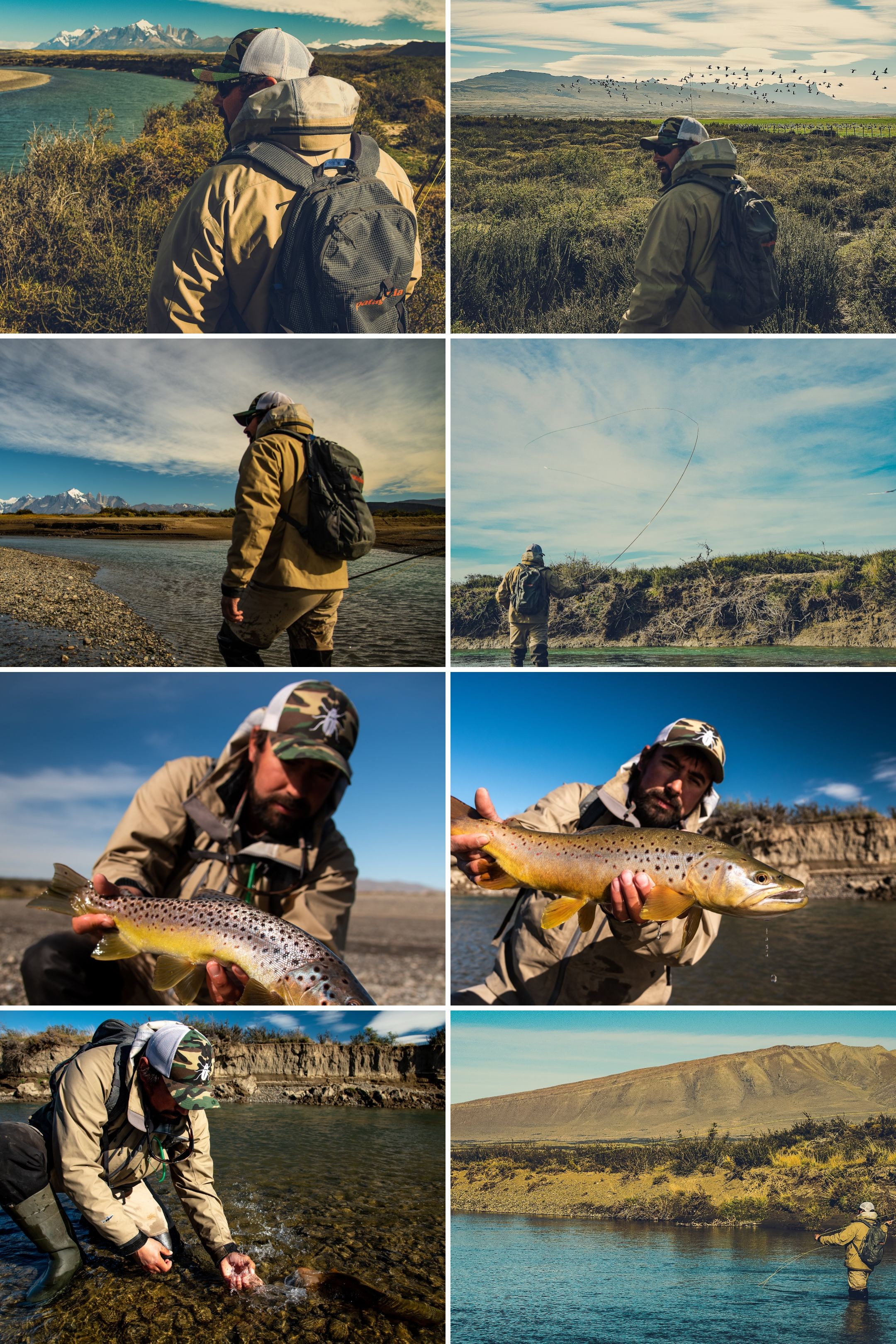 Fly fishing day trip Torres del Paine/ Puerto Natales .