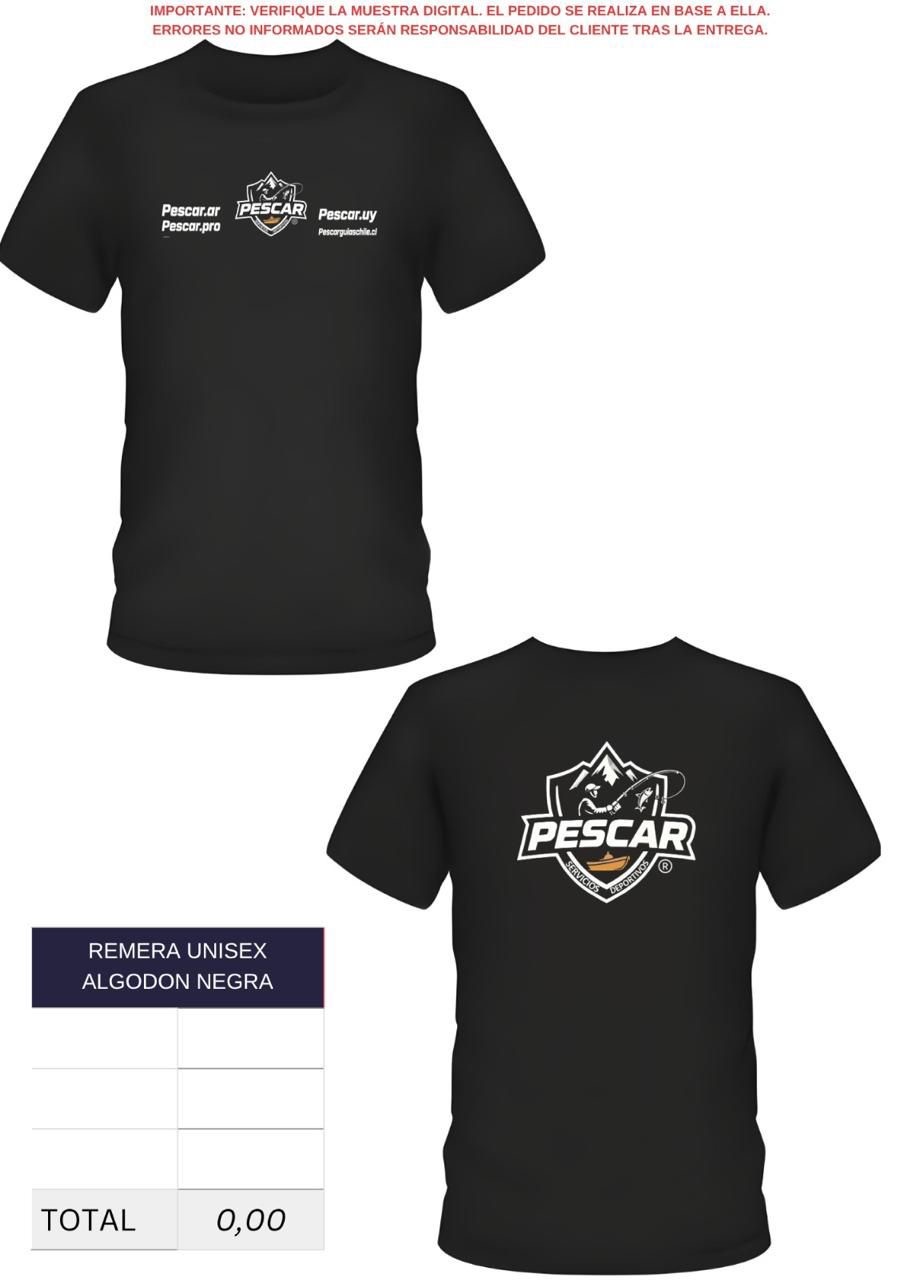 Remera Pescar SD